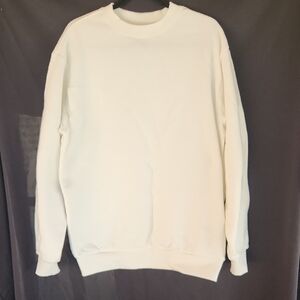 Cream Women's Sweatshirt New Out Of Tag Size M Unisex